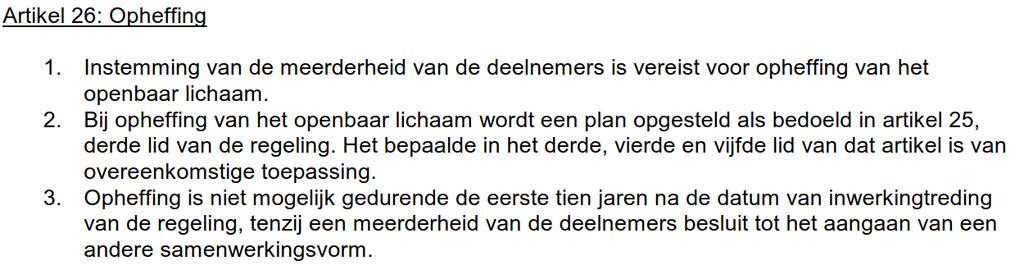 1.3 Afbakening Het plan gaat in op de bedrijfseconomische/financiële aspecten bij de opheffing.