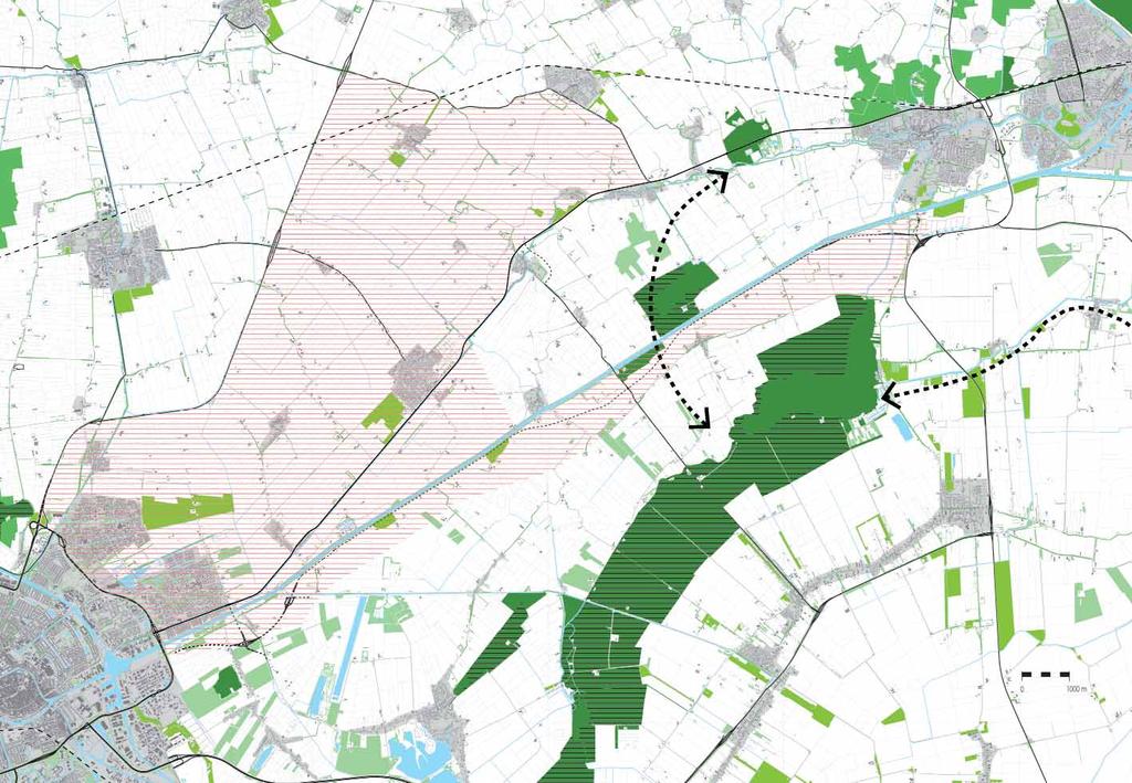 Delfzijl Loppersum N996 Appingedam Bedum N46 Ten Boer N33 N360 N865 NATUUR zoekgebied Ecologische Hoofdstructuur (EHS)