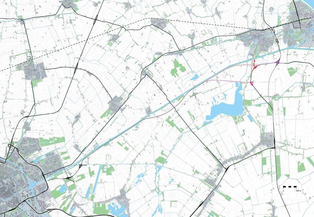 Delfzijl Loppersum N996 Appingedam Tracédeel N865 N33 Bedum N46 Ten Boer N33 N360 Tracédeel Slibdepot N865 N865 TRACÉ VARIANTEN Basistracé alternatief G Var 1: Aansluiting