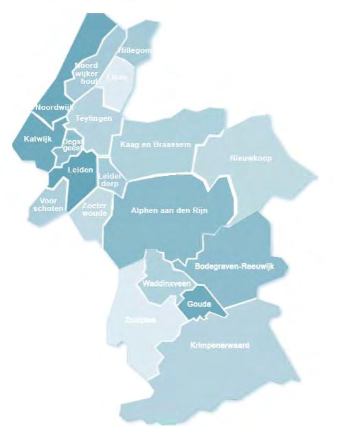 OV Visie is gezamenlijk proces Vanuit 19 gemeenten afspraak om OV Visie op te stellen: Holland Rijnland en Midden-Holland Vier subregio s Vanuit provincie Zuid-Holland voorbereidingen voor nieuwe