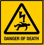 Elektriciteit en Veiligheid Aan werken met elektriciteit zijn diverse gevaren verbonden. a. Elektrocutie. Veel lichaamsfuncties worden vanuit de hersenen elektrisch aangestuurd.