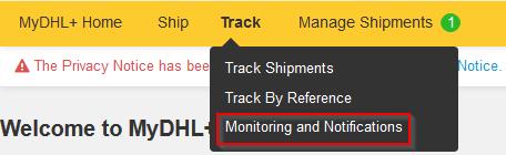 How to activate ProView in MyDHL+?