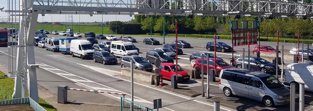 Verkeer Ook in 2018 zette de stijgende lijn onverminderd door en nam het aantal passages sterk toe. Er werd een groei van 5,3% gerealiseerd ten opzichte van 2017.