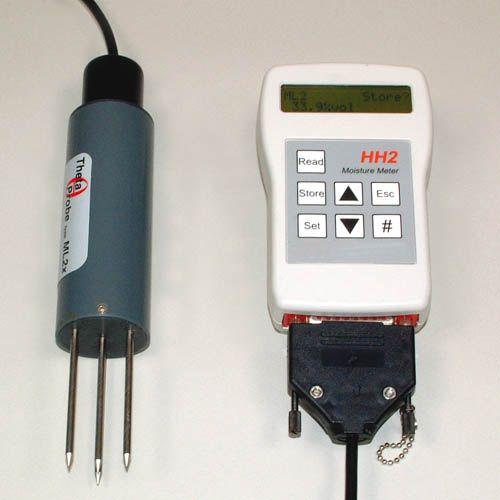 Bodemvochtsensoren Thetaprobe Deze bodemvochtsensor werk volgend het Frequency Domain (FD)-meetprincipe.