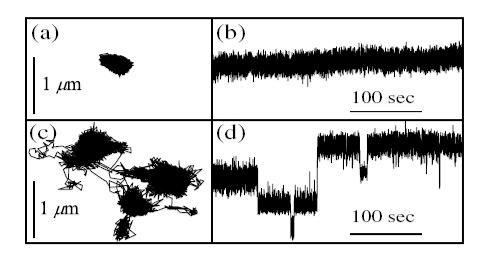 HOOFDSTUK 3. ANOMALE DIFFUSIE 24 Figuur 3.1: De gemiddelde kwadratische verplaatsing van bolletjes met straal 0.25 µm, bij verschillende waarden van ξ. De volle lijn is een lineaire fit, x 2 (τ) τ.