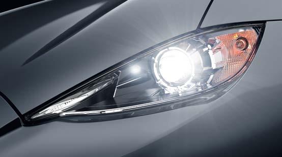 LED-achterlichten EEN ONVERVALSTE RIJERVARING De Mazda MX-5 RF