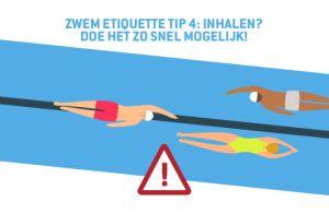 Inhalen? Doe het snel Banen lang heb je haar voor je zien zwemmen. Je komt elke baan een centimeter dichterbij en eindelijk is het zover: je ligt op haar voeten.