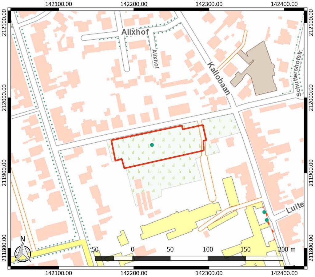 6 Beveren Beukenhoflaan Kadastrale percelen: Beveren-Waas, Afdeling 1, sectie B, nummers 470a², 470b², 470c², 470d², 470e², 470f², 470g², 470h², 470k², 470x en 470z Beveren-Waas, Afdeling 2, sectie