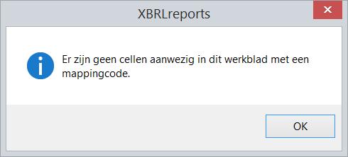 Om een XBRL-instance te genereren, dient in de menubalk van XBRLreports de button Opslaan te worden gebruikt: Wanneer er geen geldige licentie aanwezig is, is het mogelijk om het XBRL-instance aan te