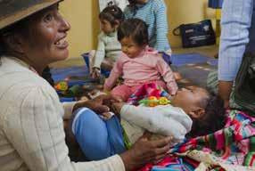 ONZE PROGRAMMA S IN LATIJNS-AMERIKA Bolivia: Een goede start in het leven Sinds 2014 ondersteunt Plan België baby s en jonge kinderen in 11 gemeenten van drie grote Boliviaanse regio s: de Altiplano,