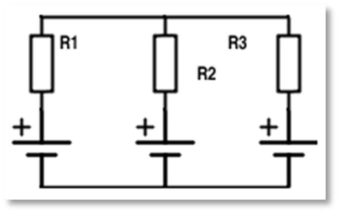 (Opgave Examen Radiomonteur N.R.G. 1948) 66. In gegeven brug van Wheatstone zijn a b x en Y onbekende weerstanden. De weerstand a is variabel en b is 135 Ω. De brug is in evenwicht indien a = 126 Ω.