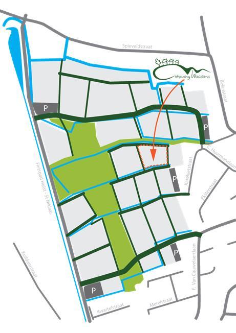 Clementwijk² in Sint-Niklaas Duurzame ambitie Groen Autoluw