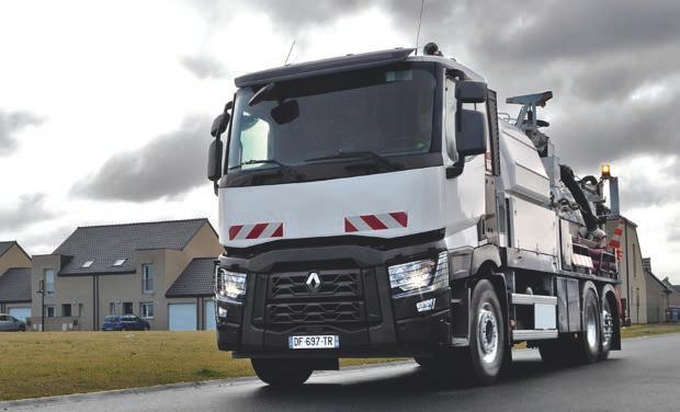 STANDAARD VOORZIEN VAN GEROBOTISEERDE OPTIDRIVERVERSNELLINGSBAK RENAULT TRUCKS C met een uitstekend nuttig