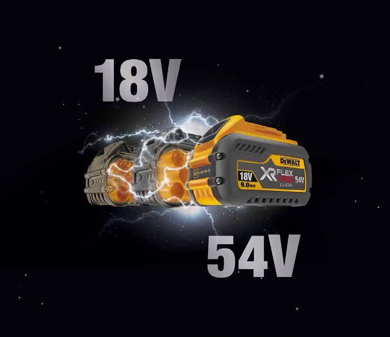 WAAROM DEWALT XR FLEXVOLT?