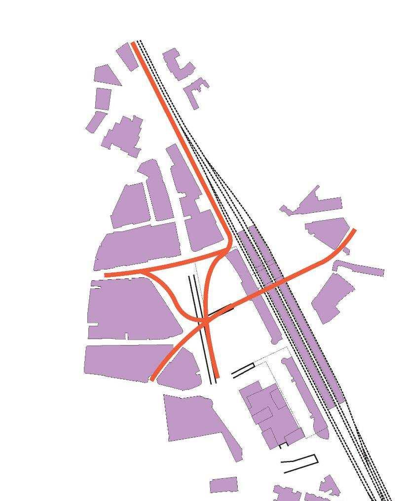 Parallel aan de Schapenkamp zijn vrij liggende fietspaden, waarvan de hoofdstroom aan de oostzijde.