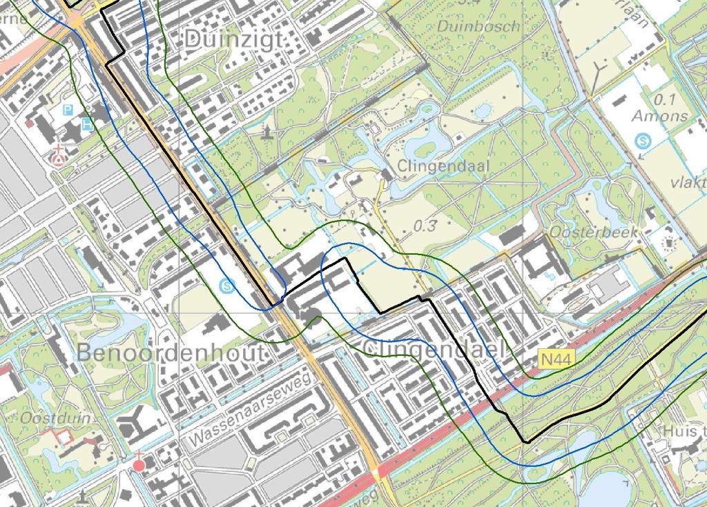 5 3. Resultaten 3.1. Plaatsgebonden risico De berekeningen voor leiding W-514-16 hebben niet geleid tot een plaatsgebonden risicocontour voor de grenswaarde van 1.0 10-6 ter plaatse van plangebied.