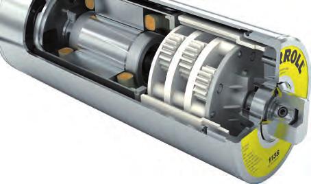 INTERROLL- TROMMELMOTOR 113S Compacte aandrijving voor transportinstallaties voor lichte lasten Asynchrone standaardtroelmotoren 113S Standaardafmetingen Afmetingen 18 46 AGL = SL + 68 20 EL = SL +