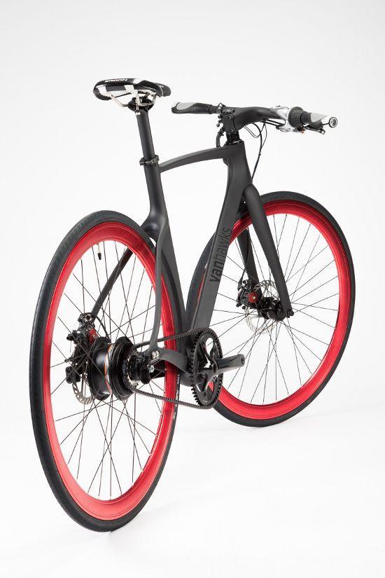 Introductie IoT - casussen Vanhawks intelligent bike First connected carbon bike Full of sensors