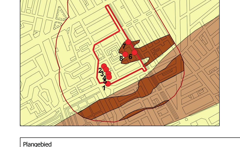 In de profielen en boringen bestaat de bodemopbouw van onder naar boven uit een laag duinzand (Laag van Voorburg) met daarop een antropogene bodem.