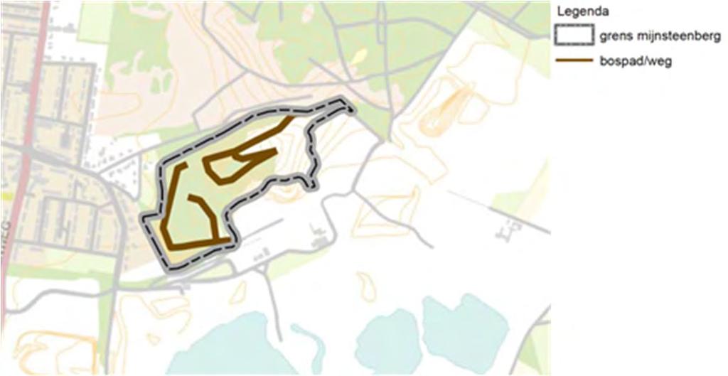 4.2 Boswet In het kader van de Boswet dient bos dat wordt gekapt 1 op 1 gecompenseerd te worden. Het oppervlak bos op de Mijnsteenberg bedraagt ongeveer 8,56 hectare (Tabel 4-2).