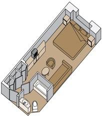 Binnenhutten - 17m² Buitenhutten - 18m² Balkonhutten - 26m² Koningsdam Sinds april 2016 is de Koningsdam in de vaart.