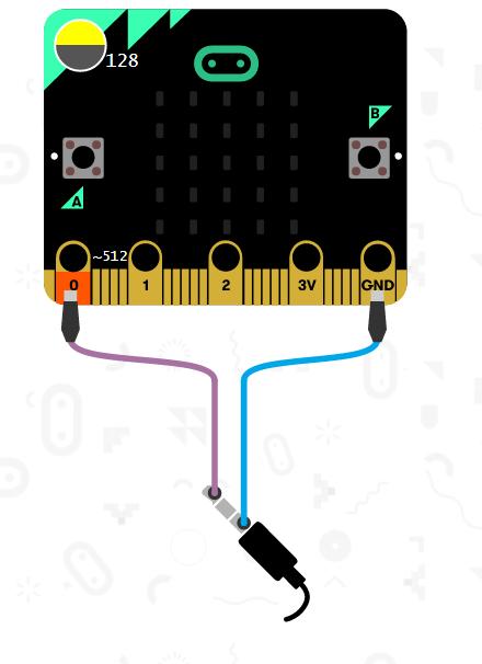 Stap 4 Gefeliciteerd je hebt je eigen sound gevonden. Nu is het tijd om de code te downloaden op de Micro:bit en je Micro:bit op je gitaar te plakken.