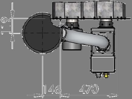 R 12 geleverd met de extractor) (7)* Aanpasstuk verse luchttoevoer ø80/ø100 (SolarHP R 12 en 23)