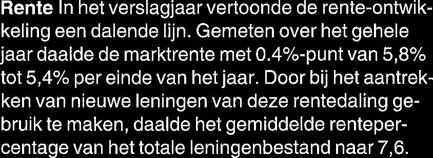 Investeringen De investeringsomvang bedroeg f 22,2 miljoen, na aftrek van de bijdragen van derden. Dit bleef achter bij de prognose van f 59,6 miljoen.