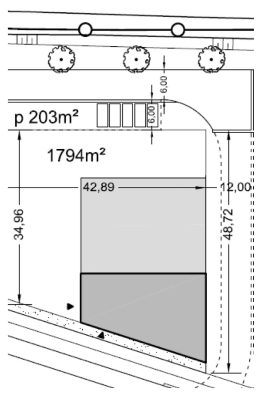 Plattegrond Kavel 4 Land