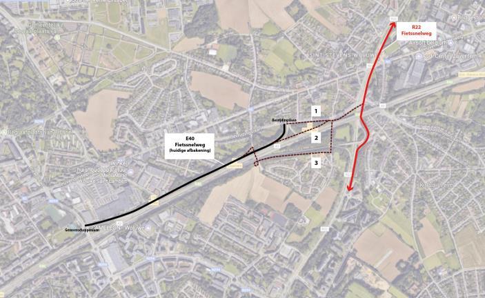 fietssnelweg langs R22 Timing Aanvraag omgevingsvergunning