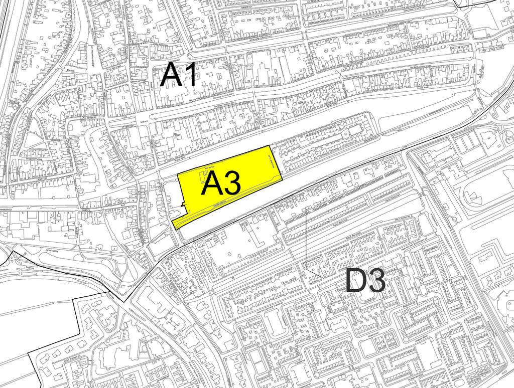 4.2.3 A3. Beschermd stadsgezicht Korsnästerrein Gebiedsbeschrijving GEBIED Het voormalige bedrijfsterrein ligt binnen de vesting in het historische centrum van Edam.