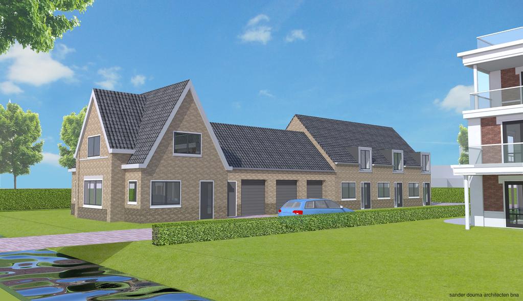 4 ruime energiezuinige woningen met tuin Oterlekerweg 22, Stompetoren.o.n. 00,- v.