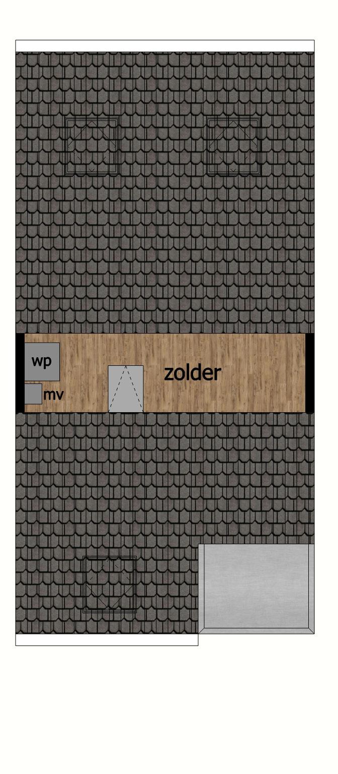 Woning 3 zolder Zolder :