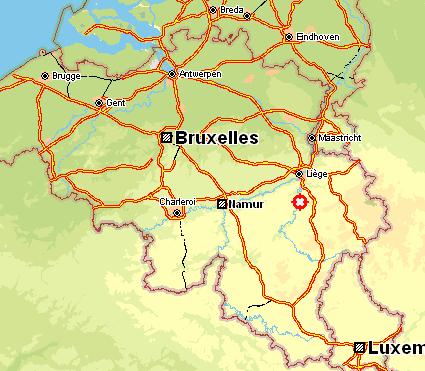 Omgeving Waar ga je naar toe? De werkweek vindt plaats in de Belgische Ardennen. Vlak onder de grote plaats Luik ligt het plaatsje Comblain au Pont.