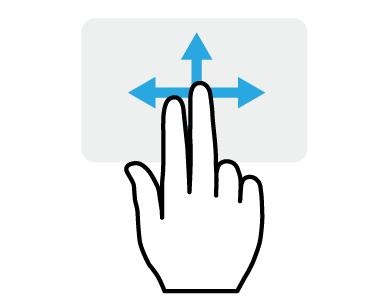 18 - Het Precision Touchpad gebruiken H ET PRECISION TOUCHPAD GEBRUIKEN Het touchpad bestuurt de pijl (of 'cursor') op het scherm.