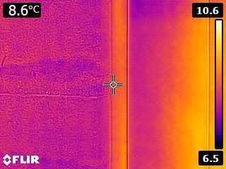 ruimte extra isolatiemateriaal is toegepast en bij de andere