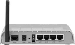 Breedband ISPverbinding Een Draadloze-N router (IEEE 802.11a/b/g/n) met gelijktijdig 2.4 en 5 GHz banden ontworpen om de bandbreedte te verhogen.