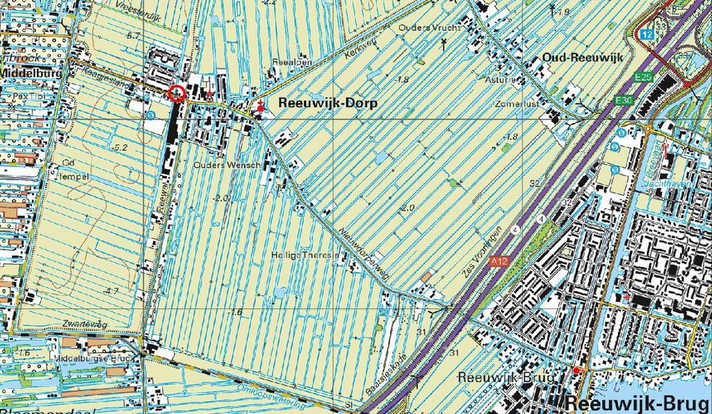 1 1. Inleiding 1.1. Aanleiding In het bestemmingsplan Reeuwijk-Dorp dat op 15 mei 2013 door de gemeenteraad van de gemeente Bodegraven-Reeuwijk is vastgesteld, heeft het perceel Kaagjesland 10 de bestemming "Bedrijf".