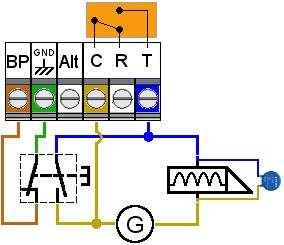 C) BEKABELING VAN EEN DEUR MET EEN ZUIGNAP X7 X8 X9 G: Voeding -DE DRUKKNOP WORDT MET KABELS AANGESLOTEN TUSSEN DE AANSLUITBLOKKEN X7 en X8 (X komt overeen met de connector) van de centrale.