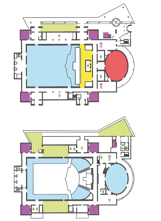 PLATTEGROND VAN HET CONCERTGEBOUW Begane grond Entree Café T Zuid Achterzaal Grote Zaal Voorzaal Podium Garderobe Summer Restaurant Summer- Nights Live!