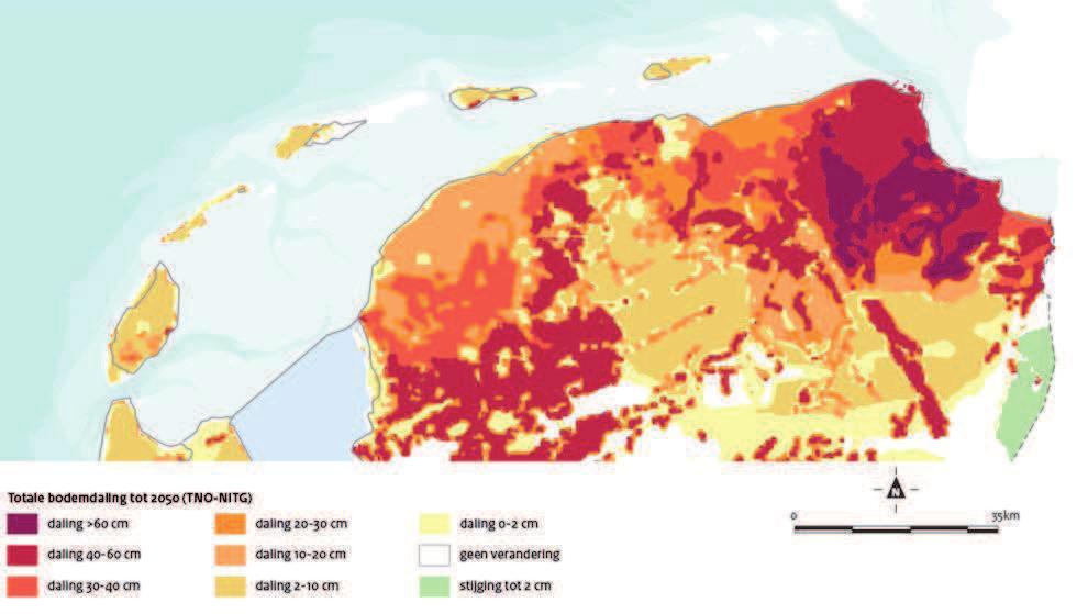 zeespiegelstijging, maar ook om veranderingen in het (zandige) Waddensysteem die belasting op of sterkte van de waterkeringen beïnvloeden.