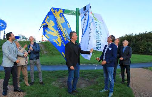 Deze locatie is niet toevallig gekozen; er is het afgelopen jaar in goede samenwerking met de gemeente veel gebeurd en mogelijk gemaakt, zoals de aanleg