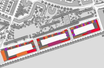 schaal van de architectonische eenheid varieert naar gelang de