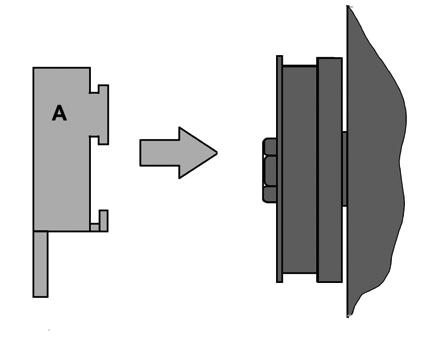 Instructions Onderdeel A Borggereedschap krukaspoelie: Gebruik Onderdeel A afzonderlijk met een geschikte ½ D stang of sleutel om de krukaspoelie op de plaats te