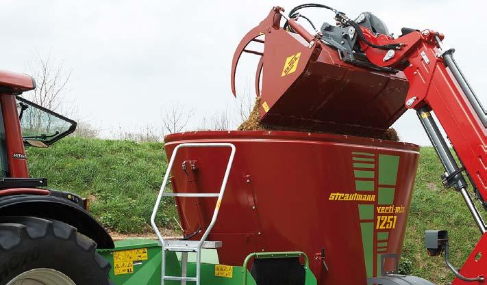 Vario-mengvijzel het allroundtalent Strautmann Verti-Mix voermengwagens dragen in belangrijke mate bij aan de productiviteitsverhoging van moderne melkveebedrijven.