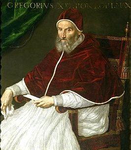 Paus Gregorius 540-604 Deze foto van
