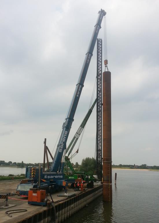 3 Doelstelling onderzoek Het onderzoek had als doelstelling het inzichtelijk maken van de mogelijkheid om BLUE Piling Technology te kunnen gebruiken om palen voor de offshore wind turbines te kunnen