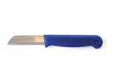 MESSEN- KANKERMES Dit mes is speciaal ontwikkeld voor het verwijderen van vruchtboomkanker. GEREEDSCHAP Art. nr. Lengte V.p.e. per blister T1267001 10 cm per stuk BANDSTAALMES Lichtgewicht bandstaal mes van kunststof.