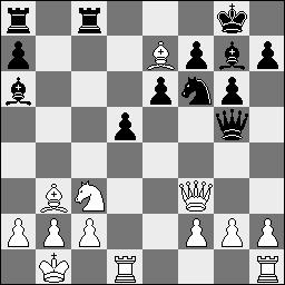 Wit : Kulaots Zwart : Karel van der Weide 1.e4 c5 2.Pf3 Pc6 3.Pc3 g6 4.d4 cxd4 5.Pxd4 Lg7 6.Le3 Pf6 7.Lc4 0-0 8.Lb3 e6 Een zetje dat wel eens gespeeld wordt door Wietze Jongsma.