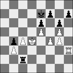 31...Dxg5 32.hxg5 axb3 33.axb3 Ta5 34.Txd6 Txd6 35.Txd6 Ta3 36.Td3 Kf8 37.e5 Ke8 38.f4 Ta2+ 39.Kf3 Tc2 40.Ke4 Ke7 41.Kd4 Ke8 42.g4 Ke7 43.Th3 17...Pxb3 18.axb3 Dxb3 19.Lxa7 Tbd8 20.Dxe5 Lf6 21.